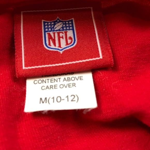 NFL Tampa Bay Buccaneers Boys Vintage 2000s Jon Gruden Football Coach Red Shirt - Picture 3 of 4